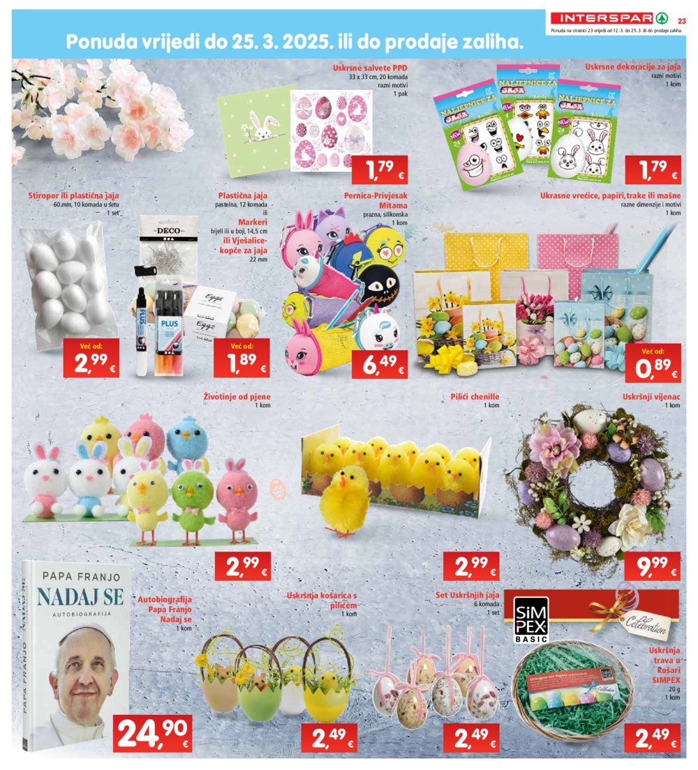 INTERSPAR katalog Akcija 12.03.-18.03.2025.