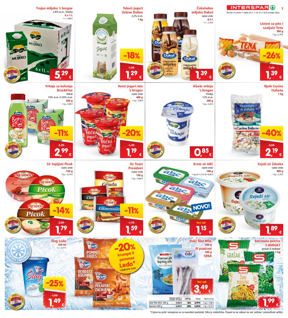 INTERSPAR katalog Akcija 12.03.-18.03.2025.