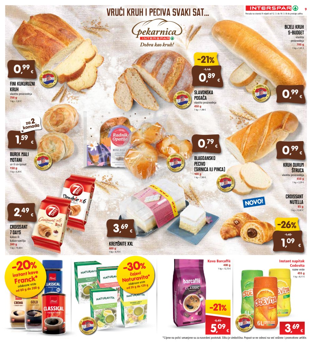 INTERSPAR katalog Akcija 12.03.-18.03.2025.