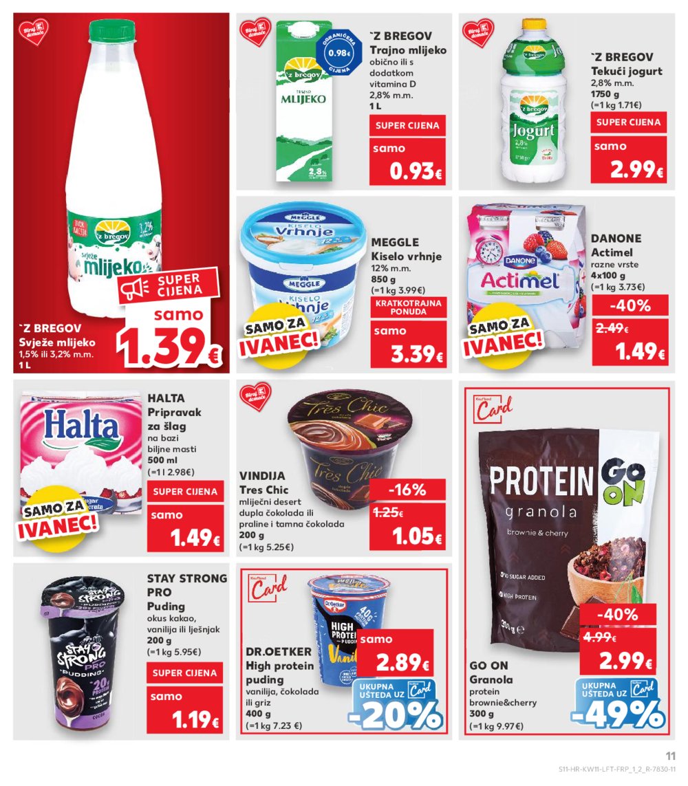 Kaufland katalog Akcija 12.03.-18.03.2025. Ivanec