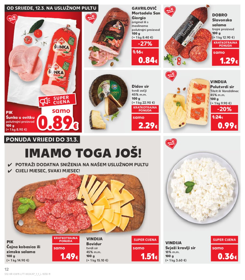 Kaufland katalog Akcija 12.03.-18.03.2025. Ivanec