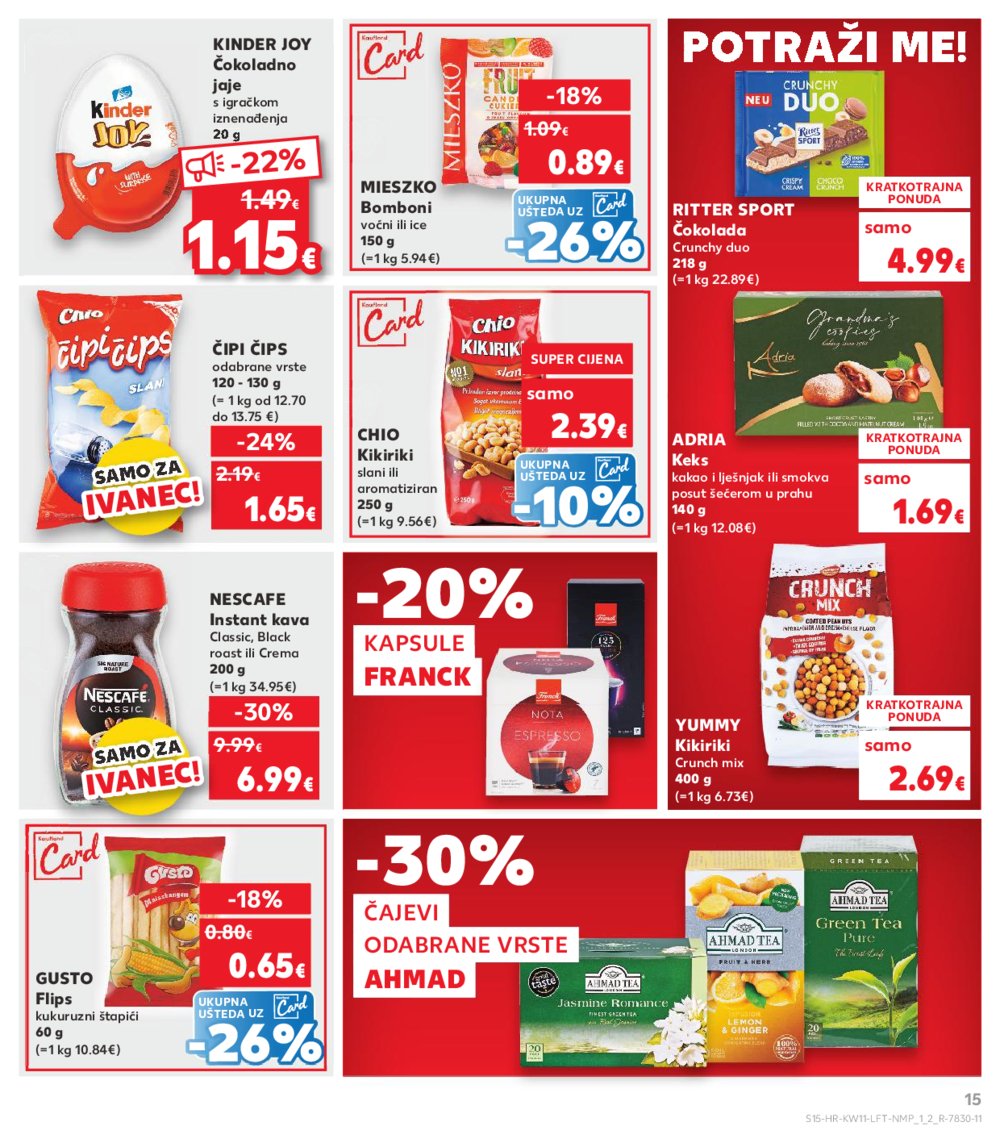 Kaufland katalog Akcija 12.03.-18.03.2025. Ivanec