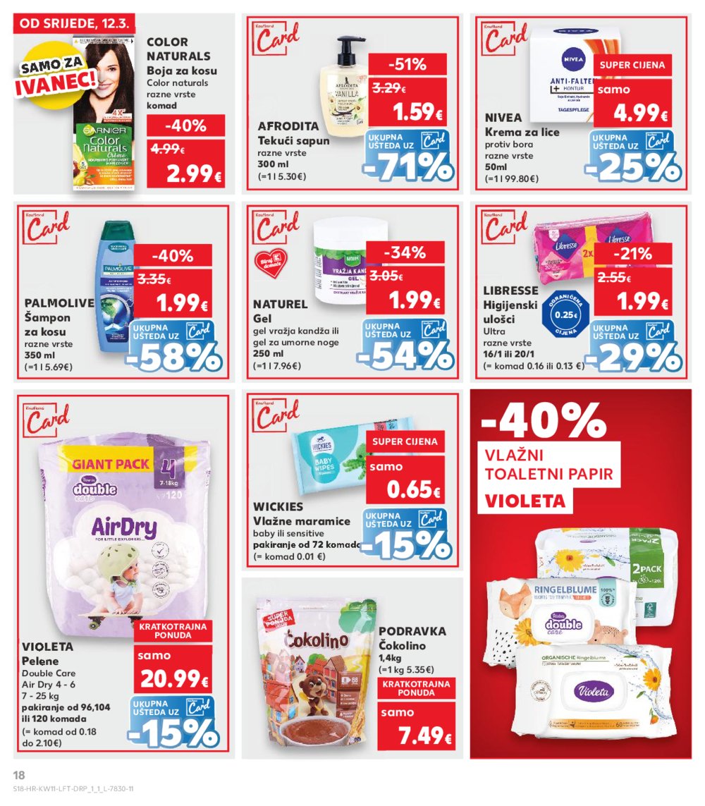 Kaufland katalog Akcija 12.03.-18.03.2025. Ivanec