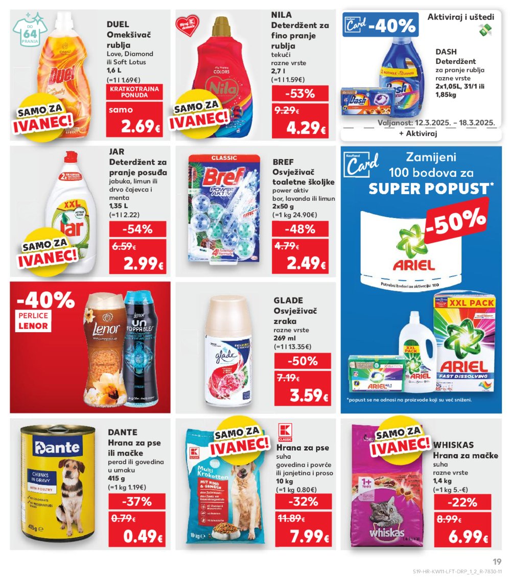 Kaufland katalog Akcija 12.03.-18.03.2025. Ivanec