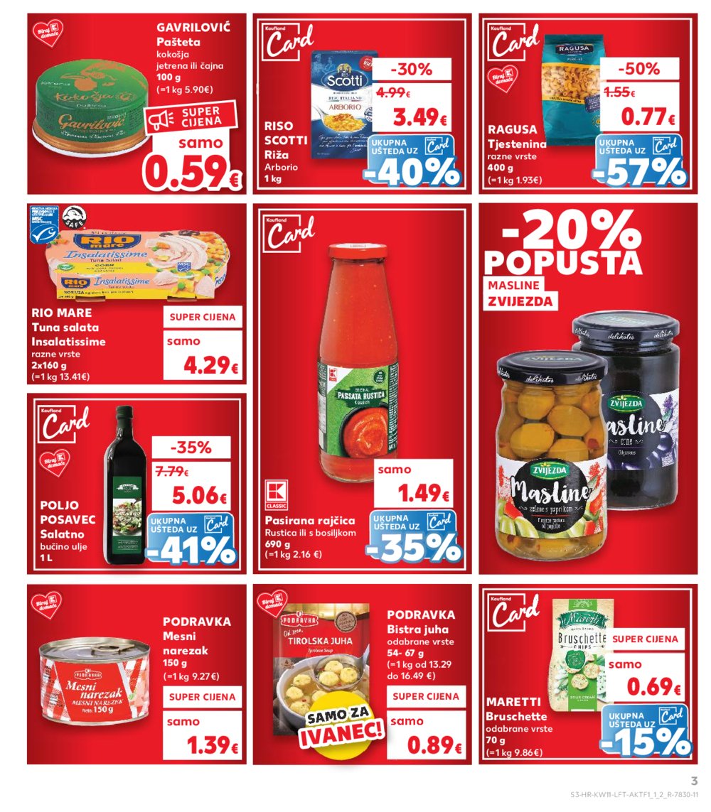 Kaufland katalog Akcija 12.03.-18.03.2025. Ivanec