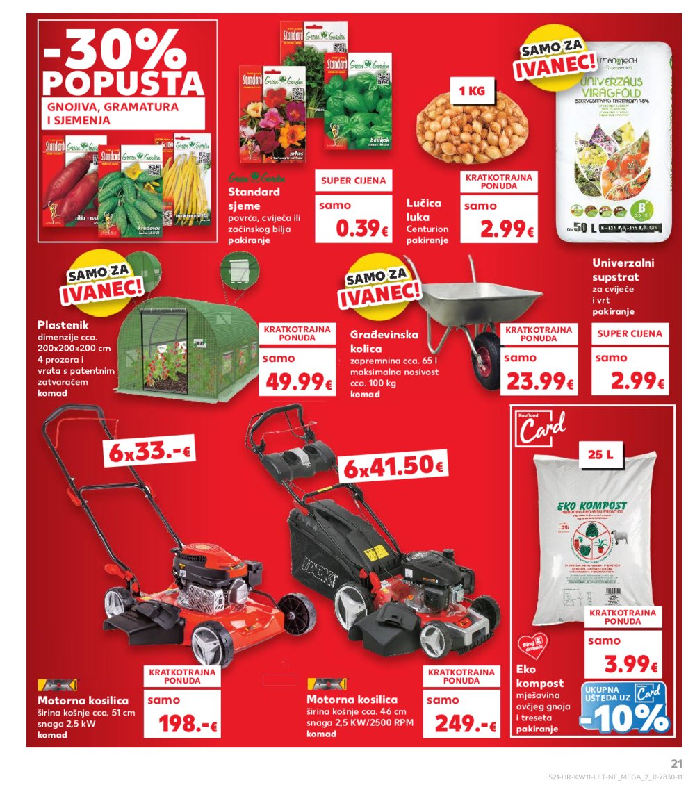 Kaufland katalog Akcija 12.03.-18.03.2025. Ivanec