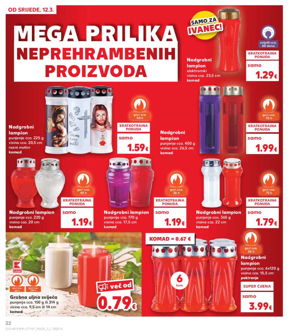 Kaufland katalog Akcija 12.03.-18.03.2025. Ivanec