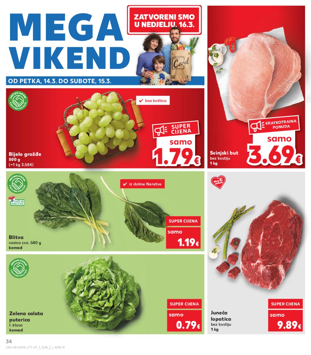 Kaufland katalog Akcija 12.03.-18.03.2025. Ivanec