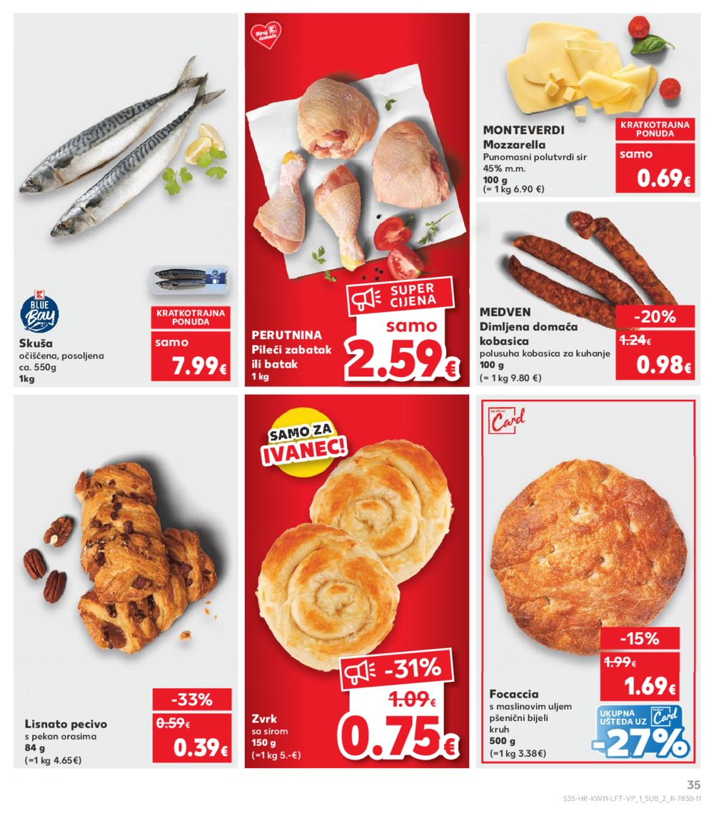 Kaufland katalog Akcija 12.03.-18.03.2025. Ivanec