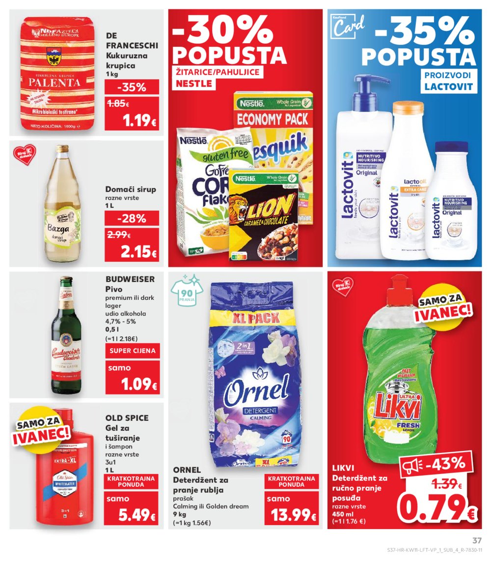 Kaufland katalog Akcija 12.03.-18.03.2025. Ivanec