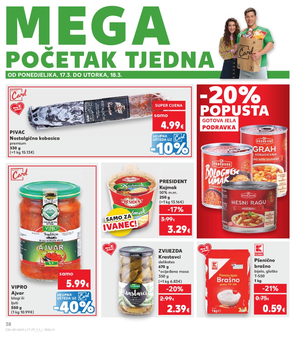 Kaufland katalog Akcija 12.03.-18.03.2025. Ivanec