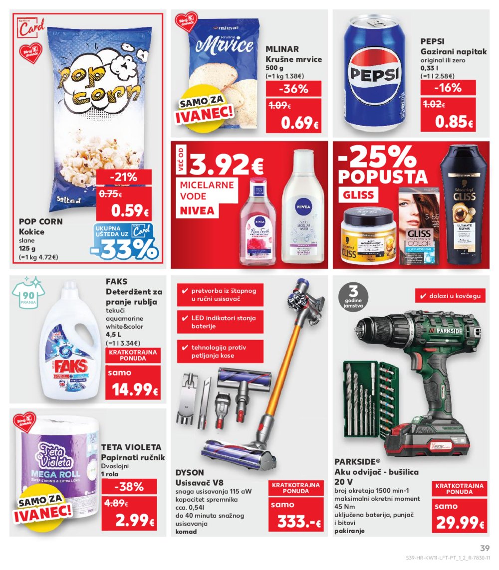 Kaufland katalog Akcija 12.03.-18.03.2025. Ivanec