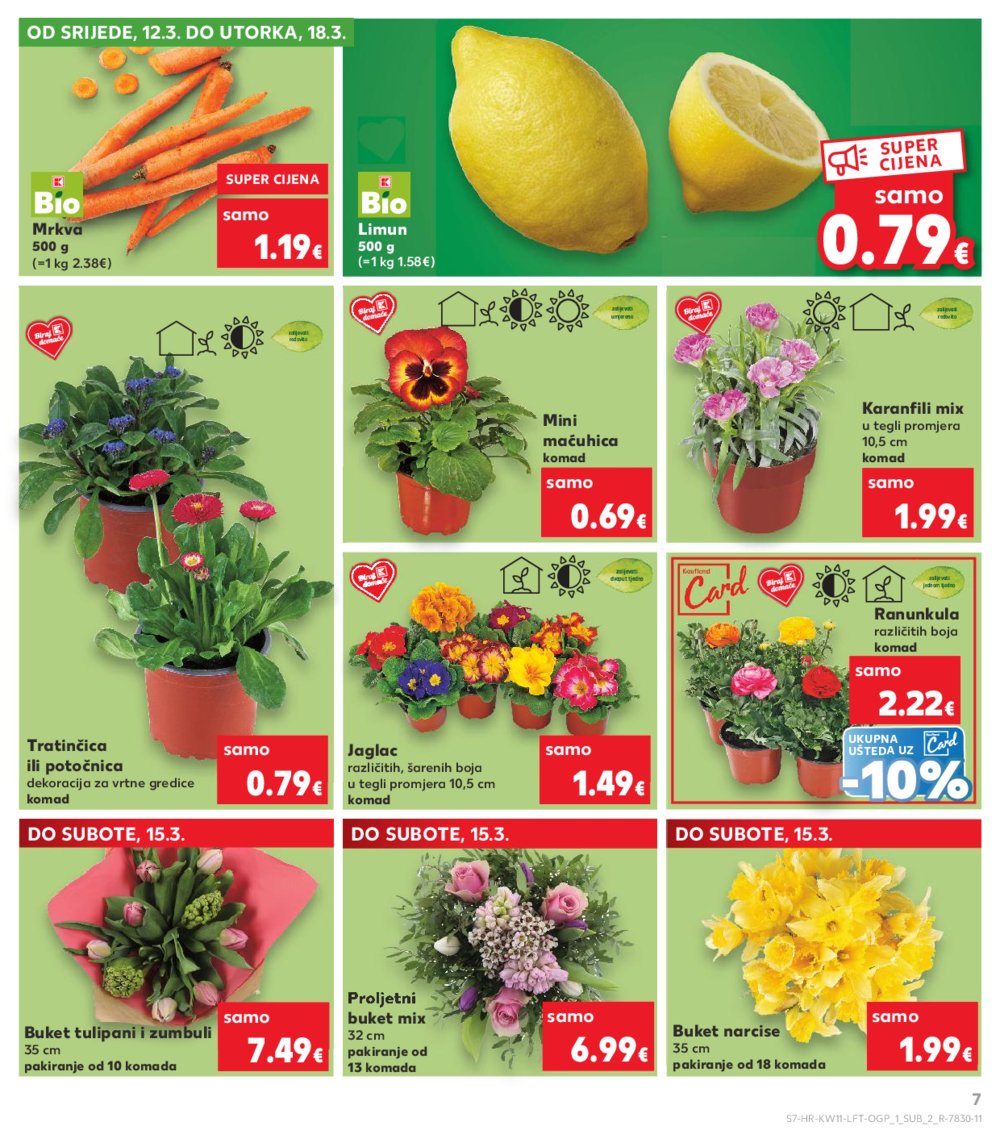 Kaufland katalog Akcija 12.03.-18.03.2025. Ivanec