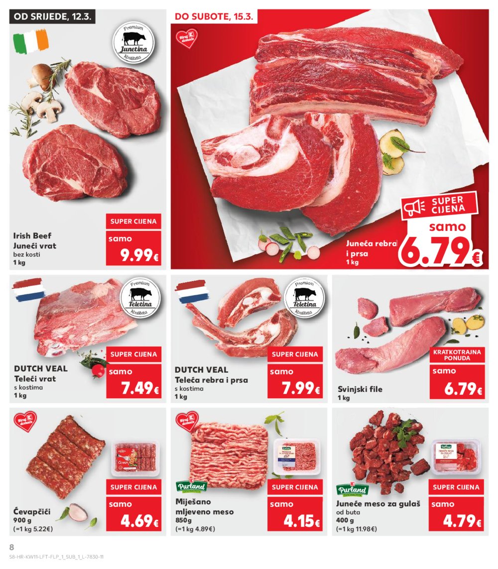 Kaufland katalog Akcija 12.03.-18.03.2025. Ivanec