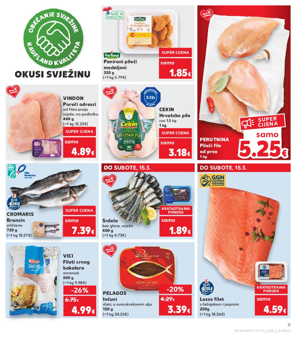 Kaufland katalog Akcija 12.03.-18.03.2025. Ivanec