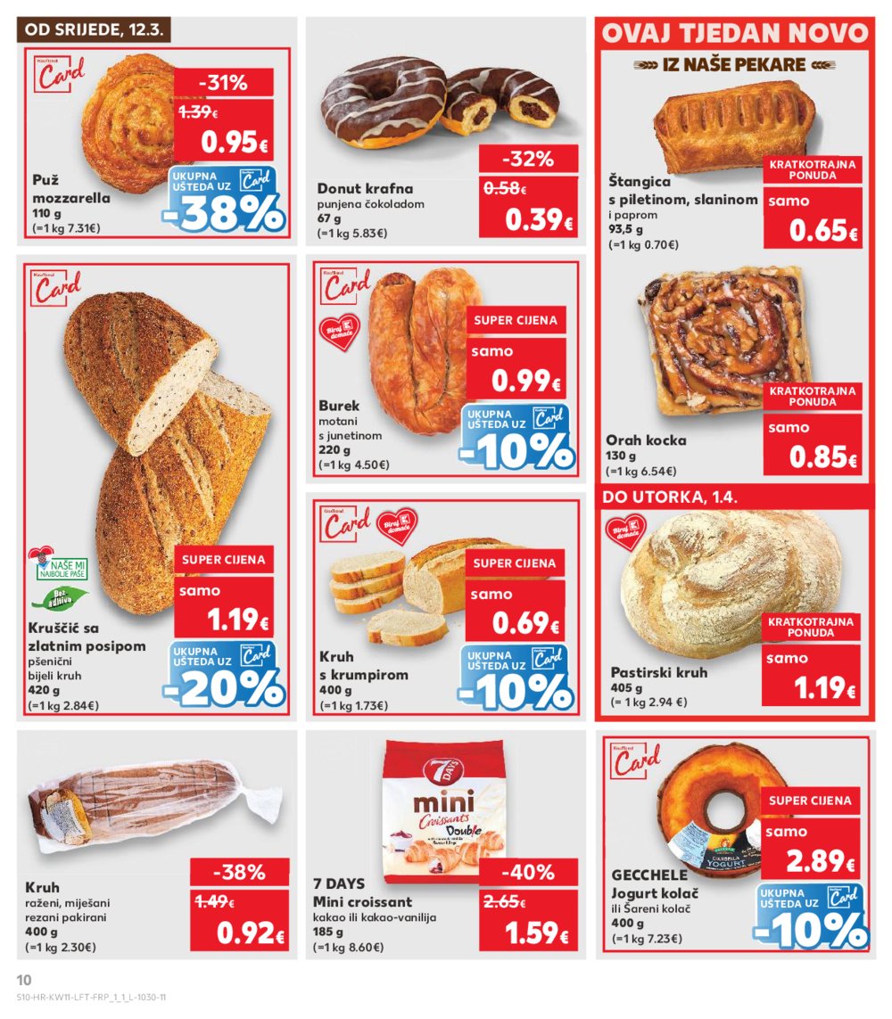 Kaufland katalog Akcija 12.03.-18.03.2025. Ivanec