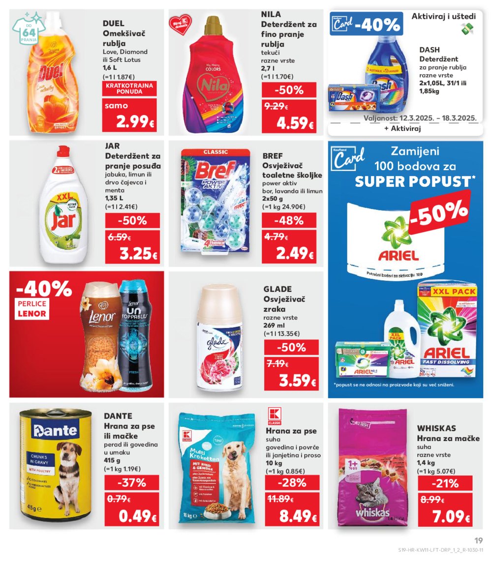 Kaufland katalog Akcija 12.03.-18.03.2025. Odabrane poslovnice