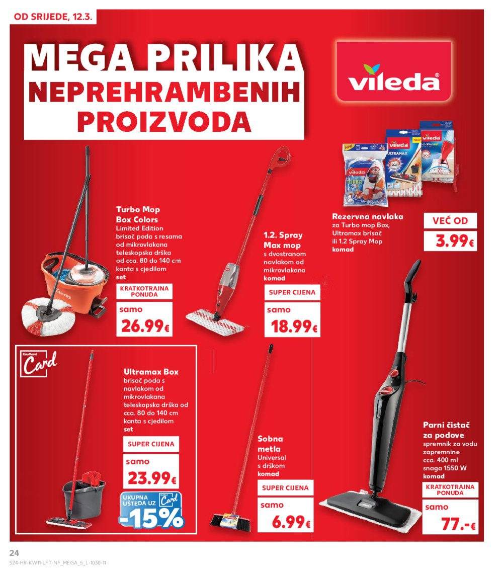 Kaufland katalog Akcija 12.03.-18.03.2025. Odabrane poslovnice