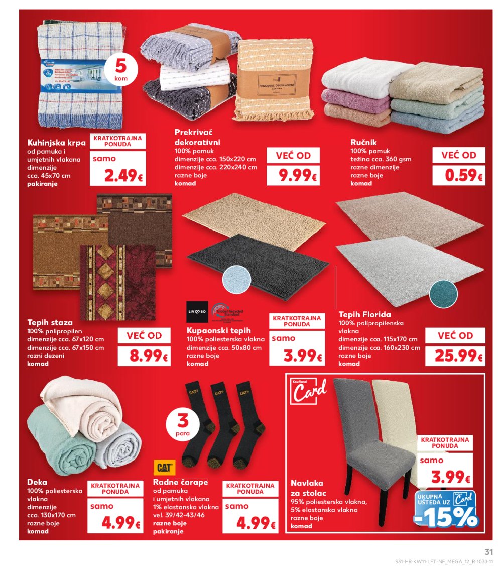 Kaufland katalog Akcija 12.03.-18.03.2025. Odabrane poslovnice