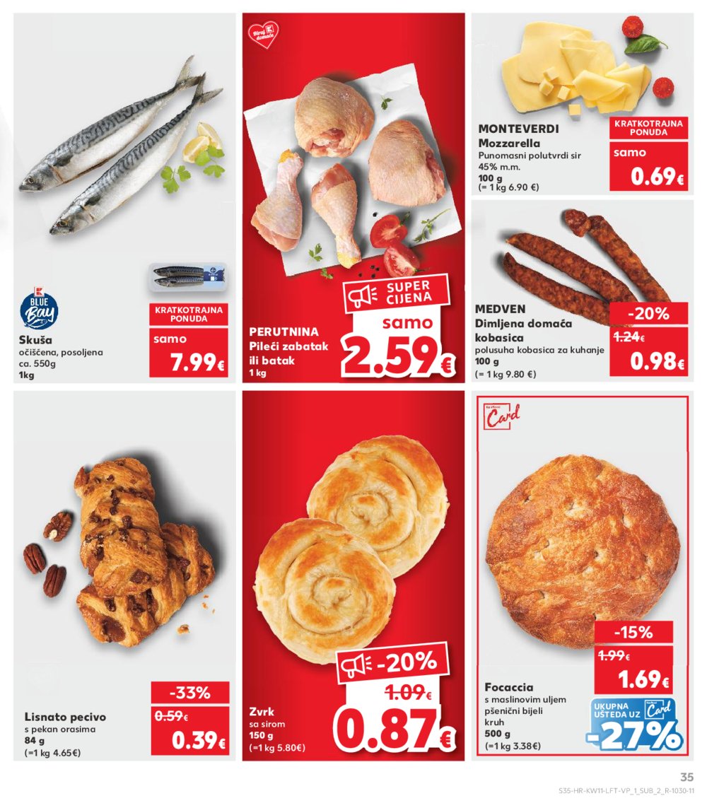 Kaufland katalog Akcija 12.03.-18.03.2025. Odabrane poslovnice