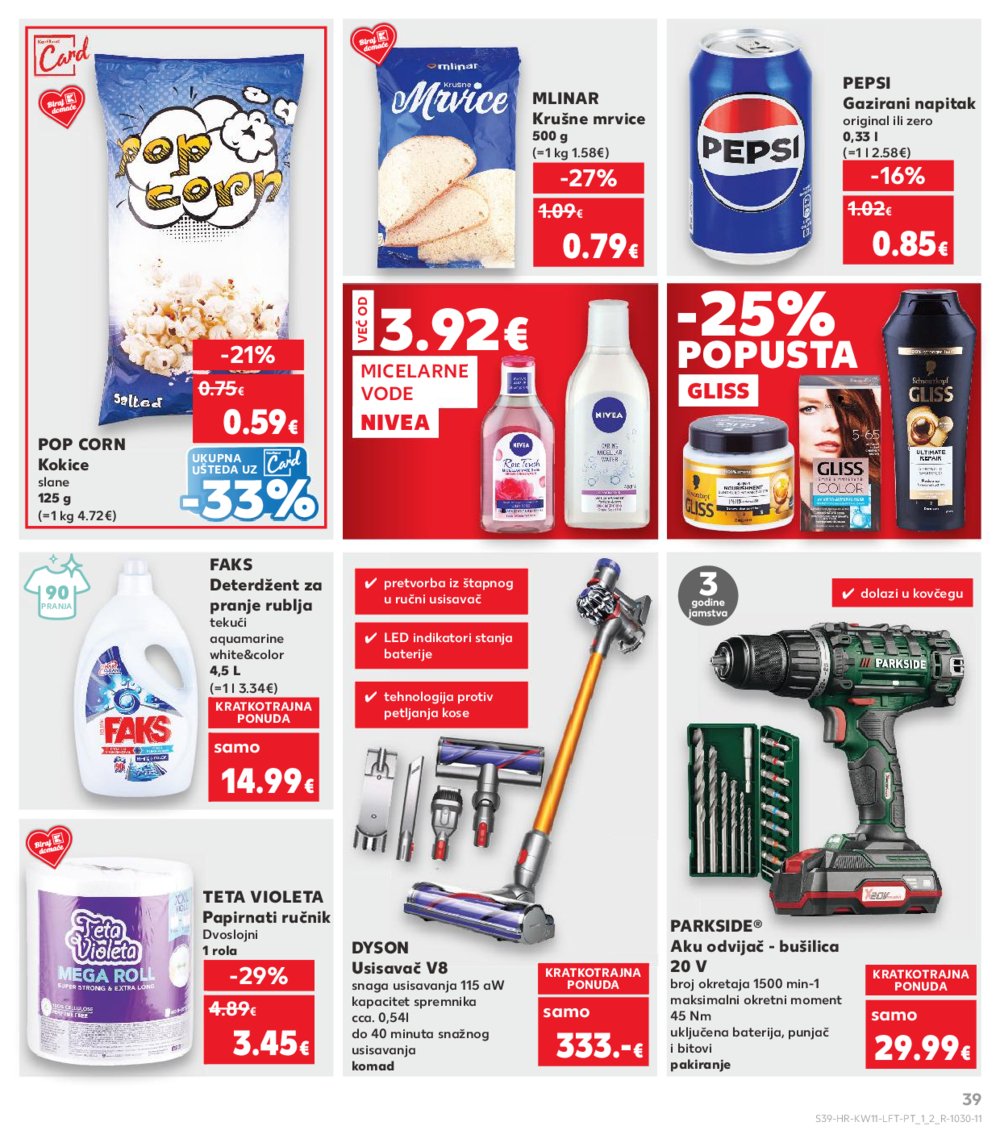 Kaufland katalog Akcija 12.03.-18.03.2025. Odabrane poslovnice