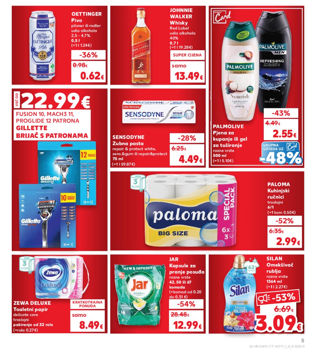 Kaufland katalog Akcija 12.03.-18.03.2025. Odabrane poslovnice