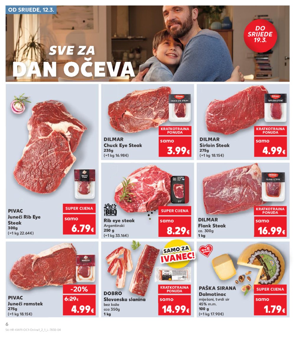 Kaufland katalog Kaufland marke 12.03.-18.03.2025. Ivanec