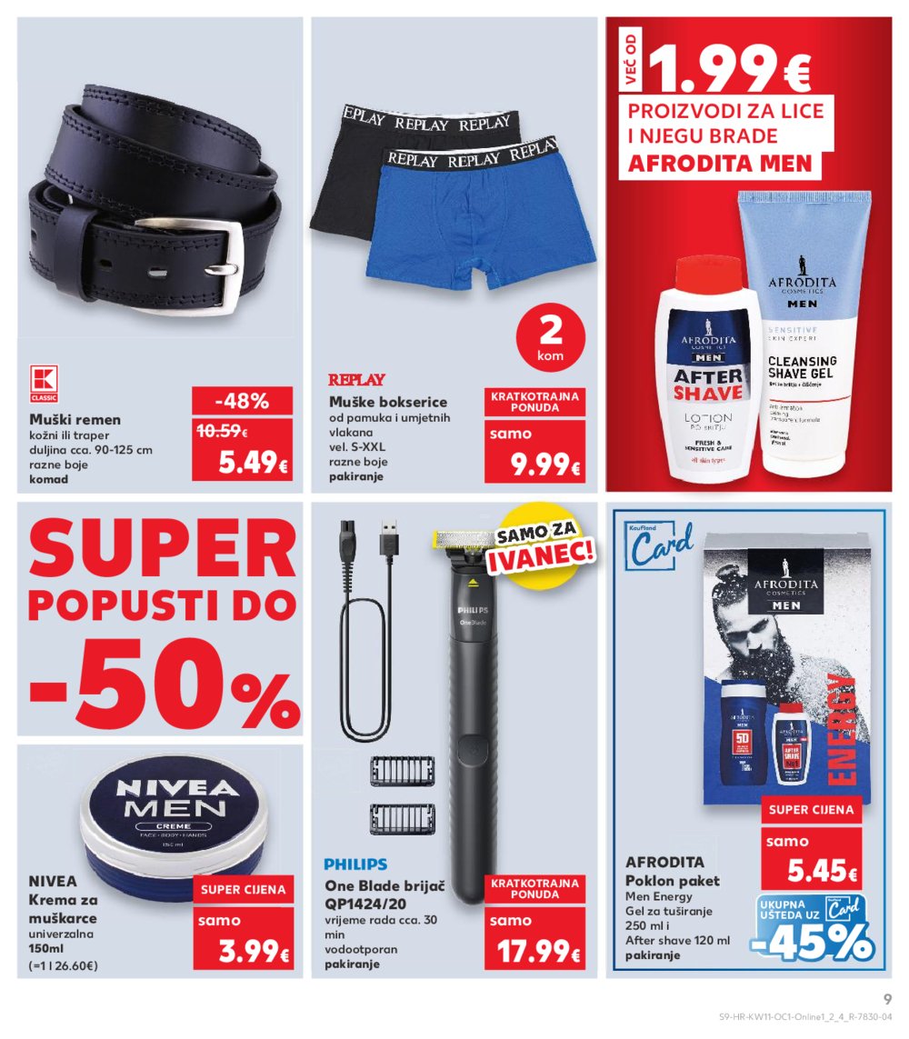 Kaufland katalog Kaufland marke 12.03.-18.03.2025. Ivanec