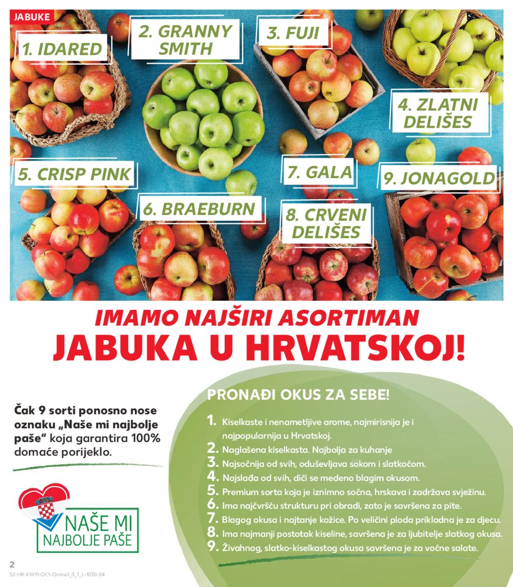 Kaufland katalog Kaufland marke 12.03.-18.03.2025. Odabrane poslovnice