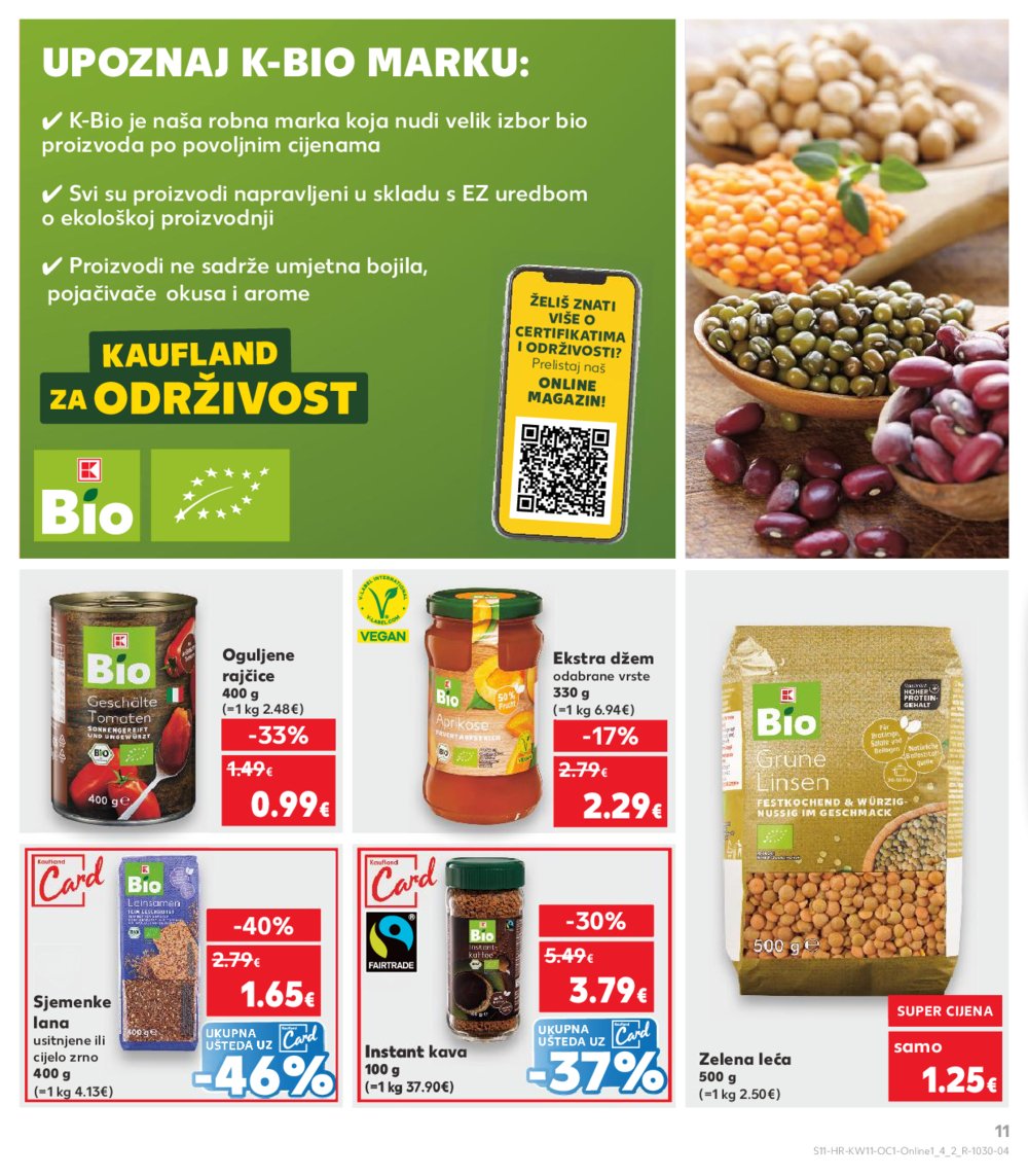 Kaufland katalog Kaufland marke 12.03.-18.03.2025. Odabrane poslovnice
