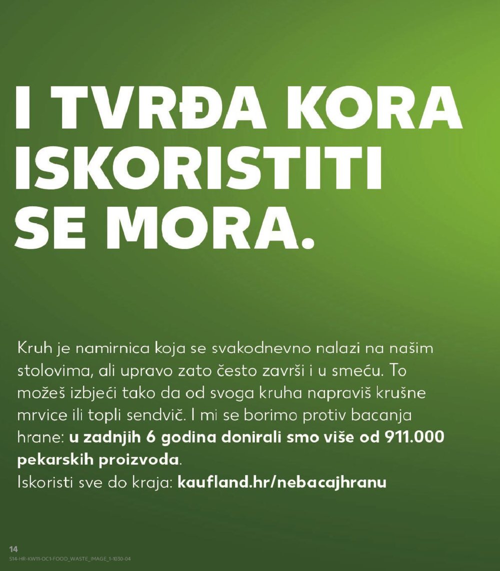 Kaufland katalog Kaufland marke 12.03.-18.03.2025. Odabrane poslovnice