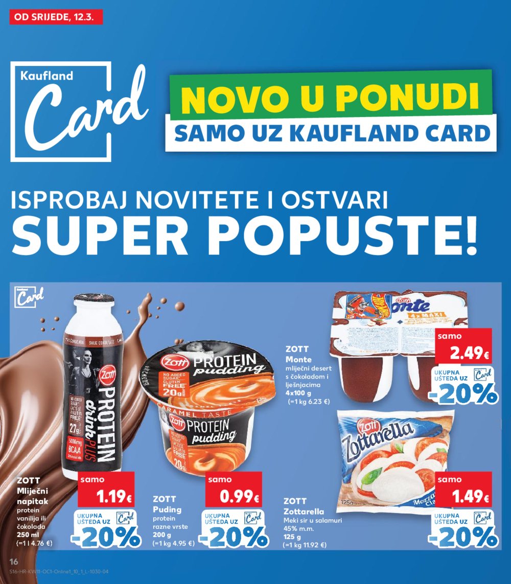 Kaufland katalog Kaufland marke 12.03.-18.03.2025. Odabrane poslovnice