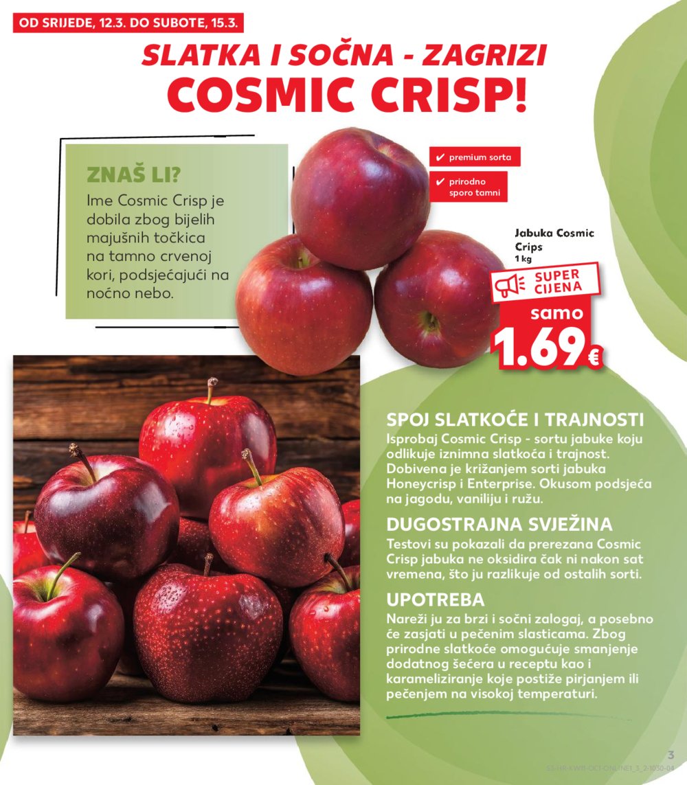 Kaufland katalog Kaufland marke 12.03.-18.03.2025. Odabrane poslovnice