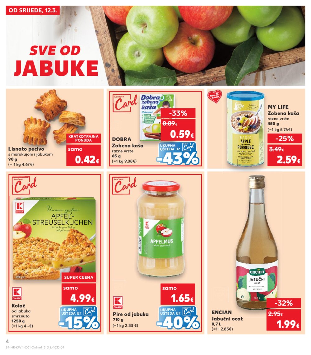 Kaufland katalog Kaufland marke 12.03.-18.03.2025. Odabrane poslovnice
