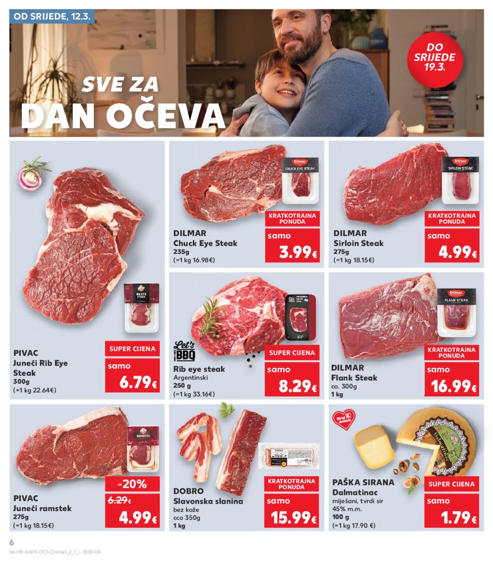 Kaufland katalog Kaufland marke 12.03.-18.03.2025. Odabrane poslovnice