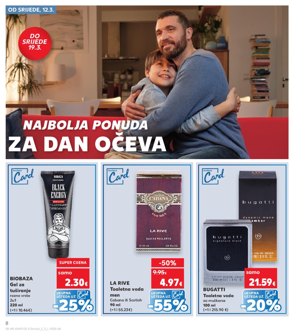 Kaufland katalog Kaufland marke 12.03.-18.03.2025. Odabrane poslovnice