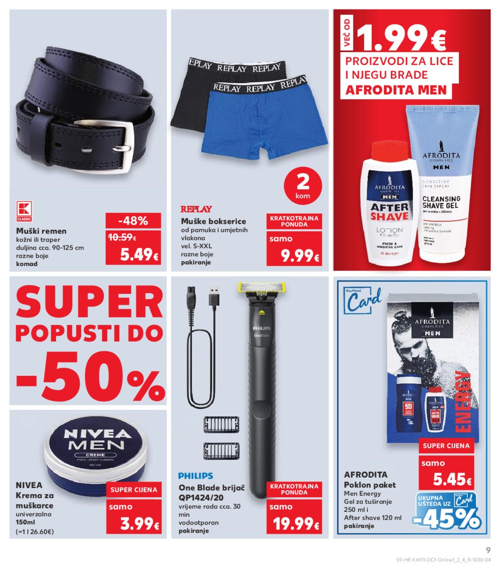 Kaufland katalog Kaufland marke 12.03.-18.03.2025. Odabrane poslovnice