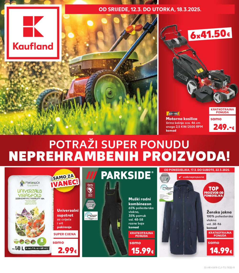 Kaufland katalog Neprehrambenih proizvoda 12.03.-18.03.2025. VG, Ro, Ma, Vu, Po, Vo i DS