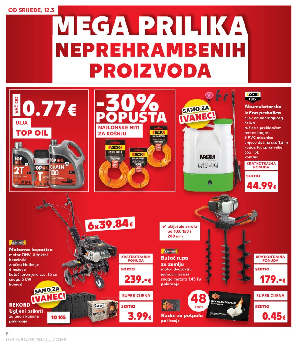 Kaufland katalog Neprehrambenih proizvoda 12.03.-18.03.2025. VG, Ro, Ma, Vu, Po, Vo i DS