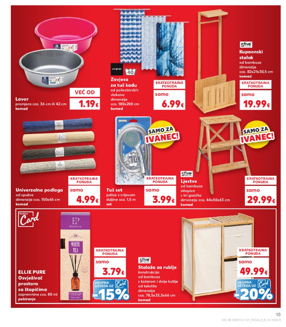 Kaufland katalog Neprehrambenih proizvoda 12.03.-18.03.2025. VG, Ro, Ma, Vu, Po, Vo i DS