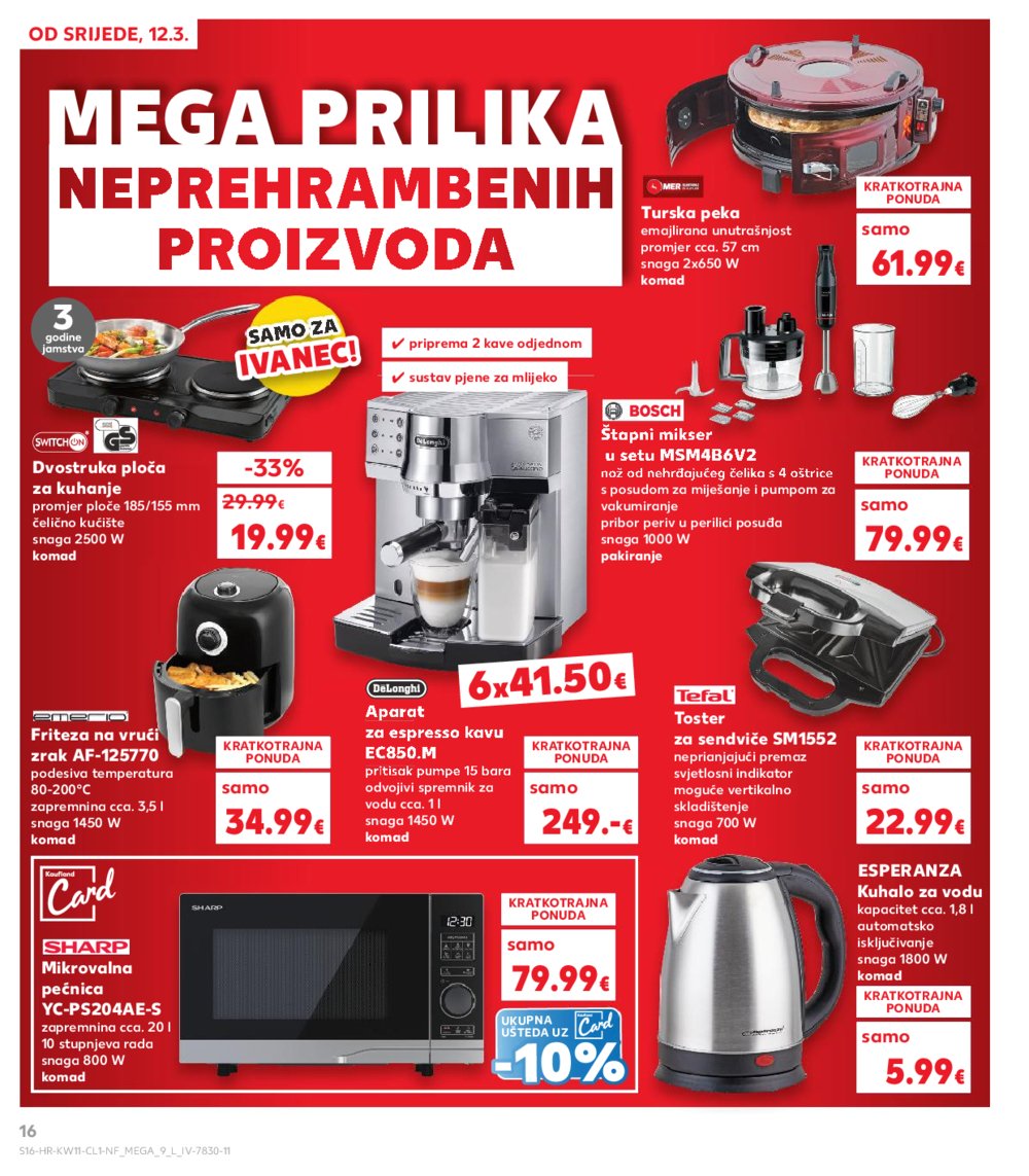 Kaufland katalog Neprehrambenih proizvoda 12.03.-18.03.2025. VG, Ro, Ma, Vu, Po, Vo i DS