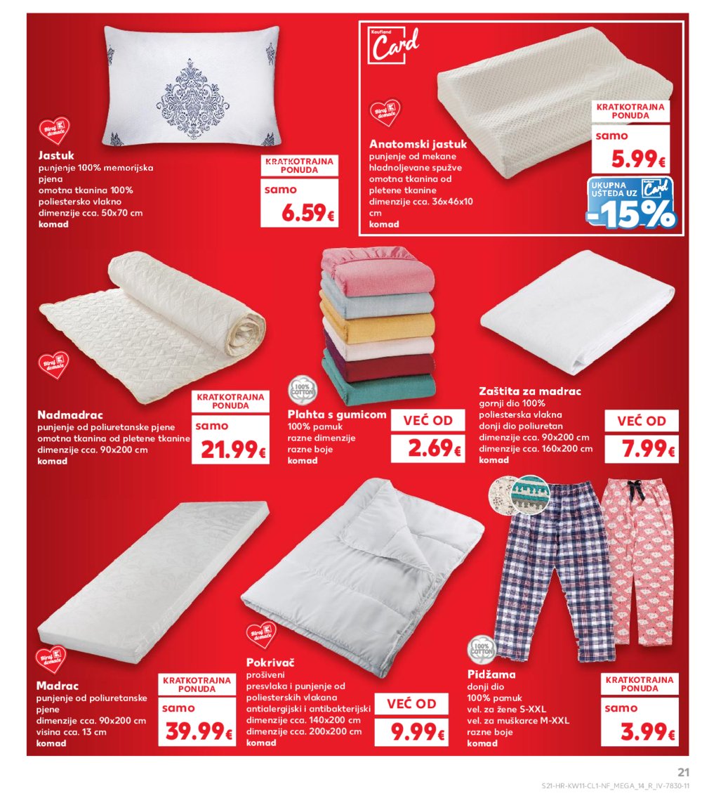 Kaufland katalog Neprehrambenih proizvoda 12.03.-18.03.2025. VG, Ro, Ma, Vu, Po, Vo i DS