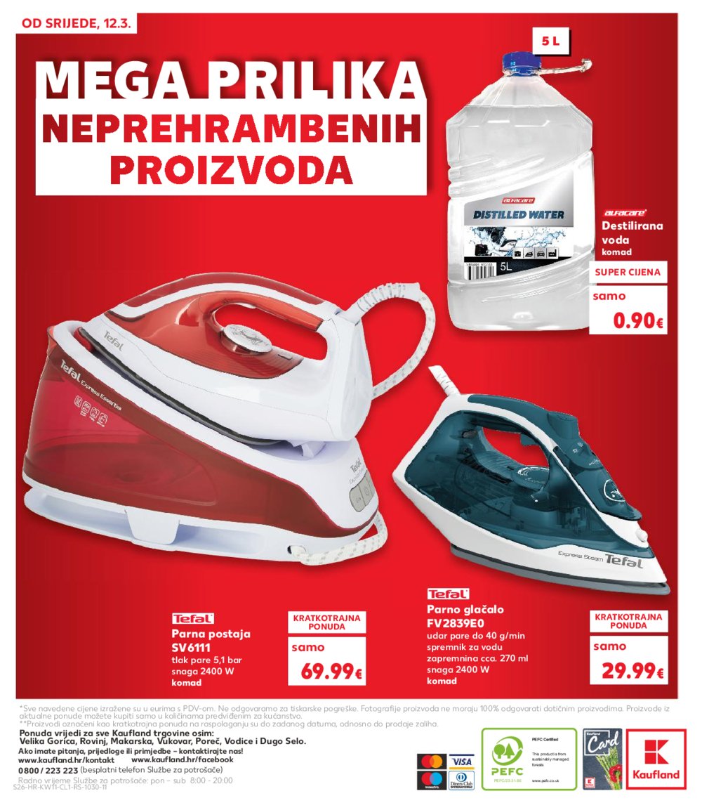 Kaufland katalog Neprehrambenih proizvoda 12.03.-18.03.2025. Odabrane poslovnice