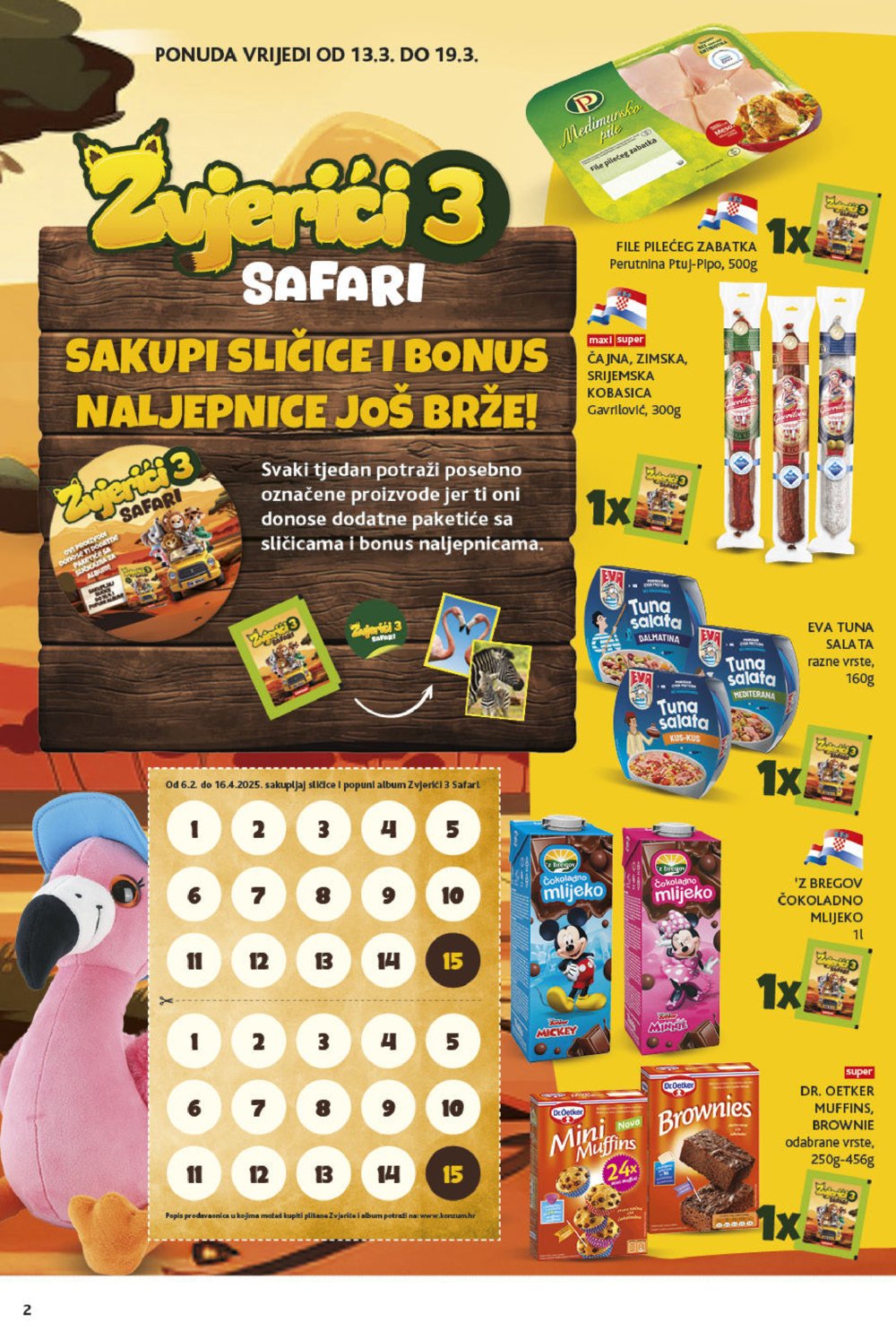 Konzum katalog Akcija 13.03. - 19.03.2025.