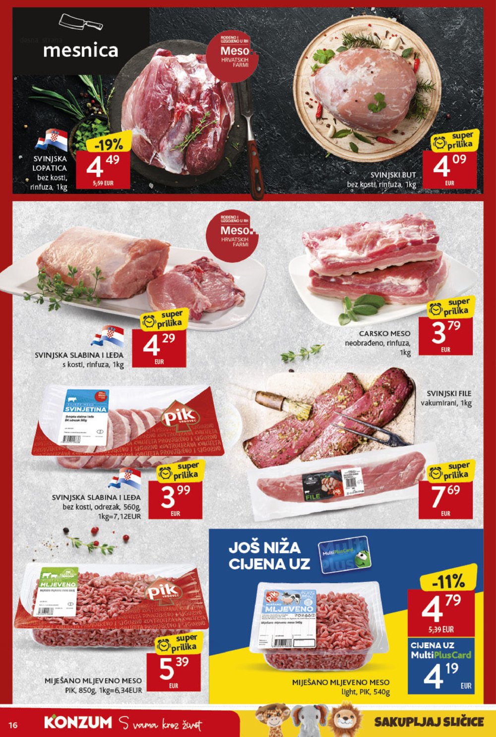 Konzum katalog Akcija 13.03. - 19.03.2025.