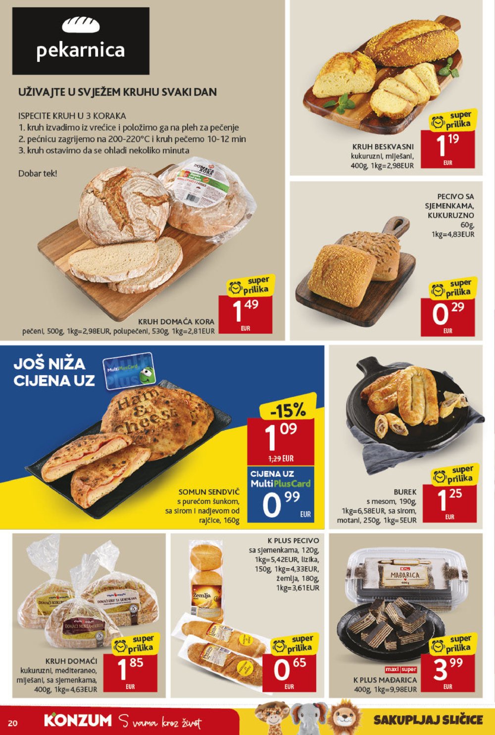 Konzum katalog Akcija 13.03. - 19.03.2025.