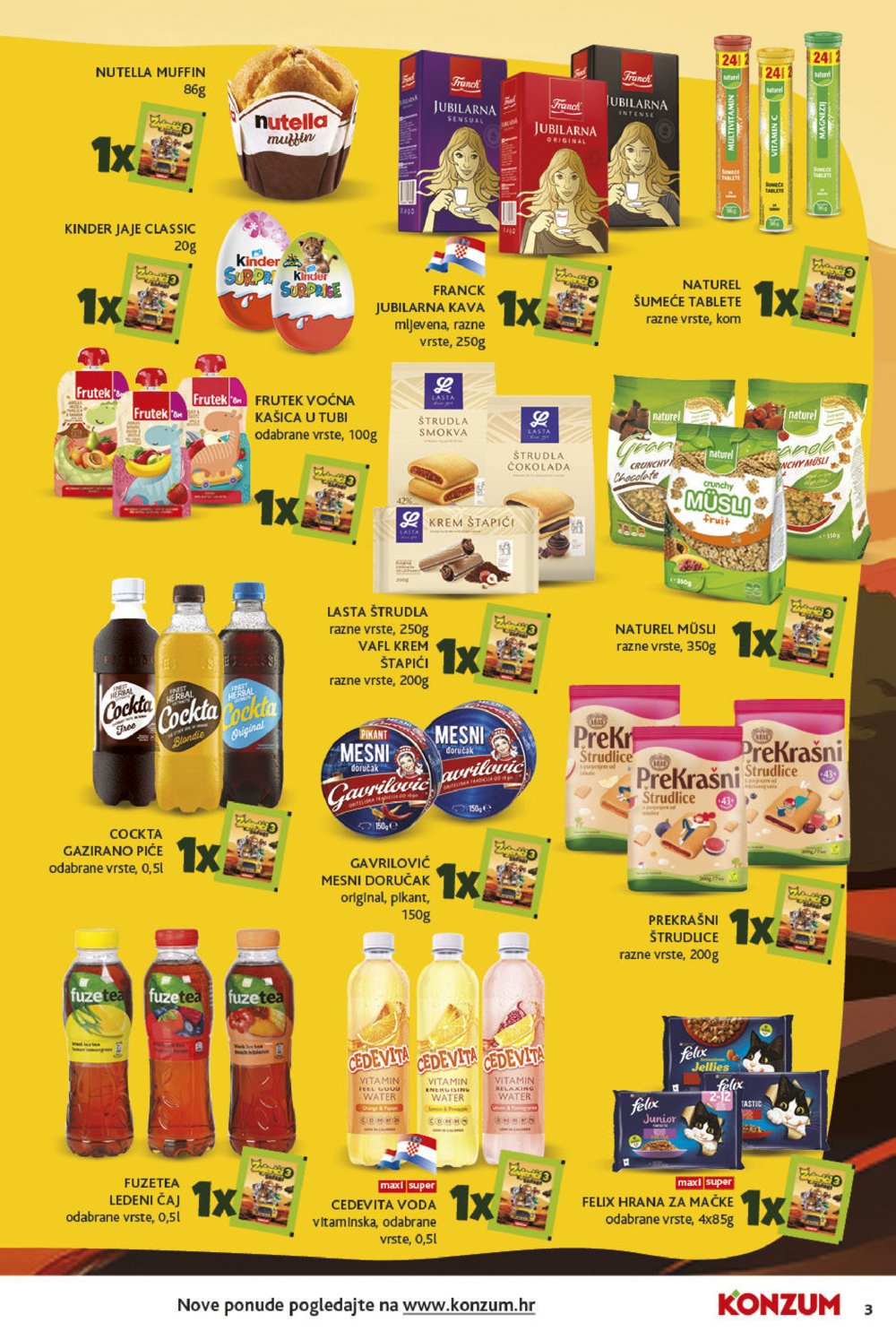 Konzum katalog Akcija 13.03. - 19.03.2025.