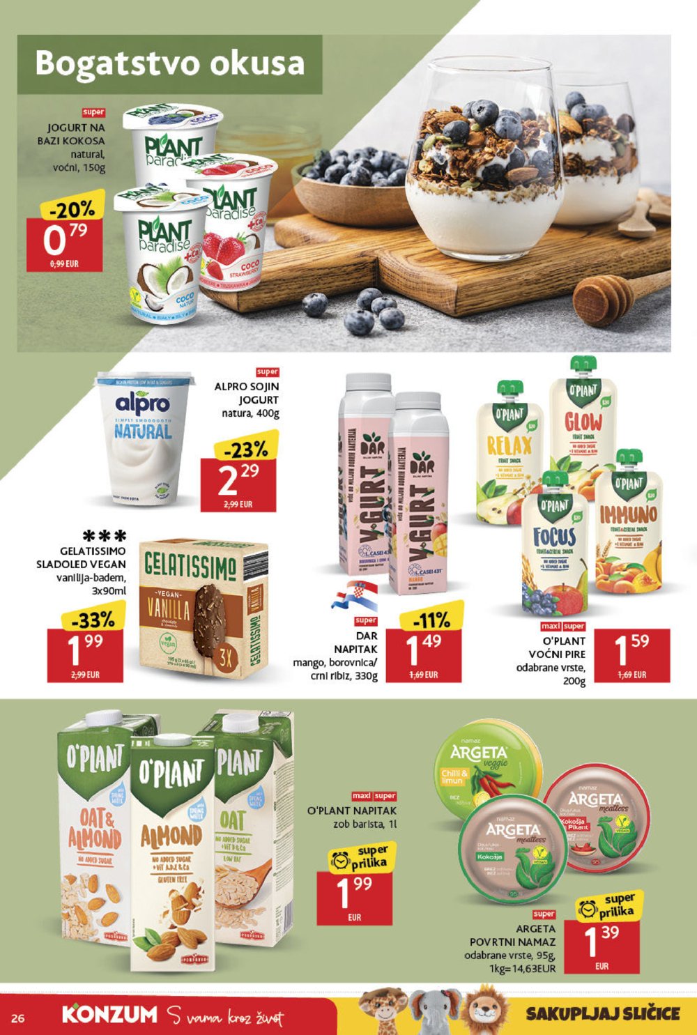 Konzum katalog Akcija 13.03. - 19.03.2025.