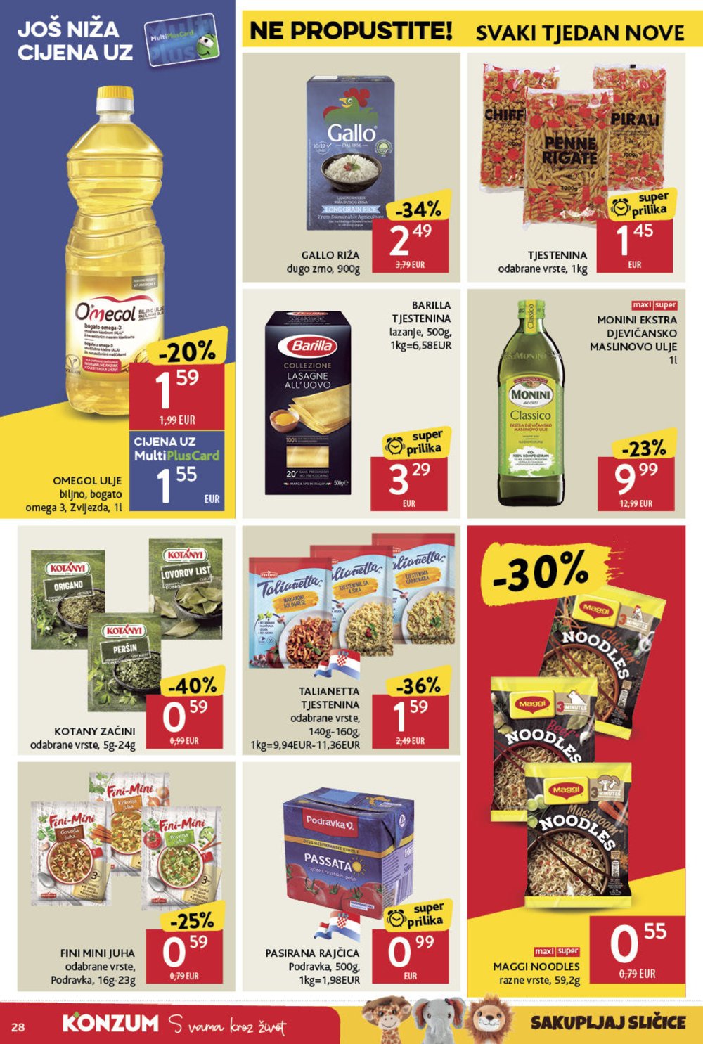 Konzum katalog Akcija 13.03. - 19.03.2025.