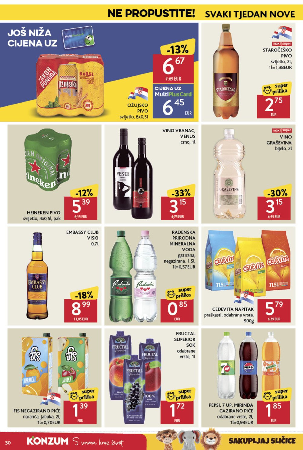 Konzum katalog Akcija 13.03. - 19.03.2025.